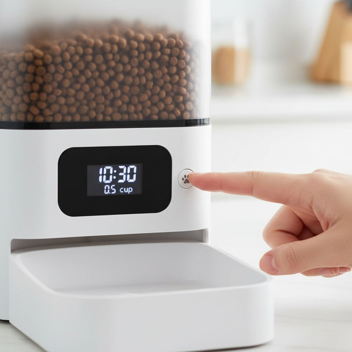 Smart Wi-Fi Automatic Pet Feeder with App Control