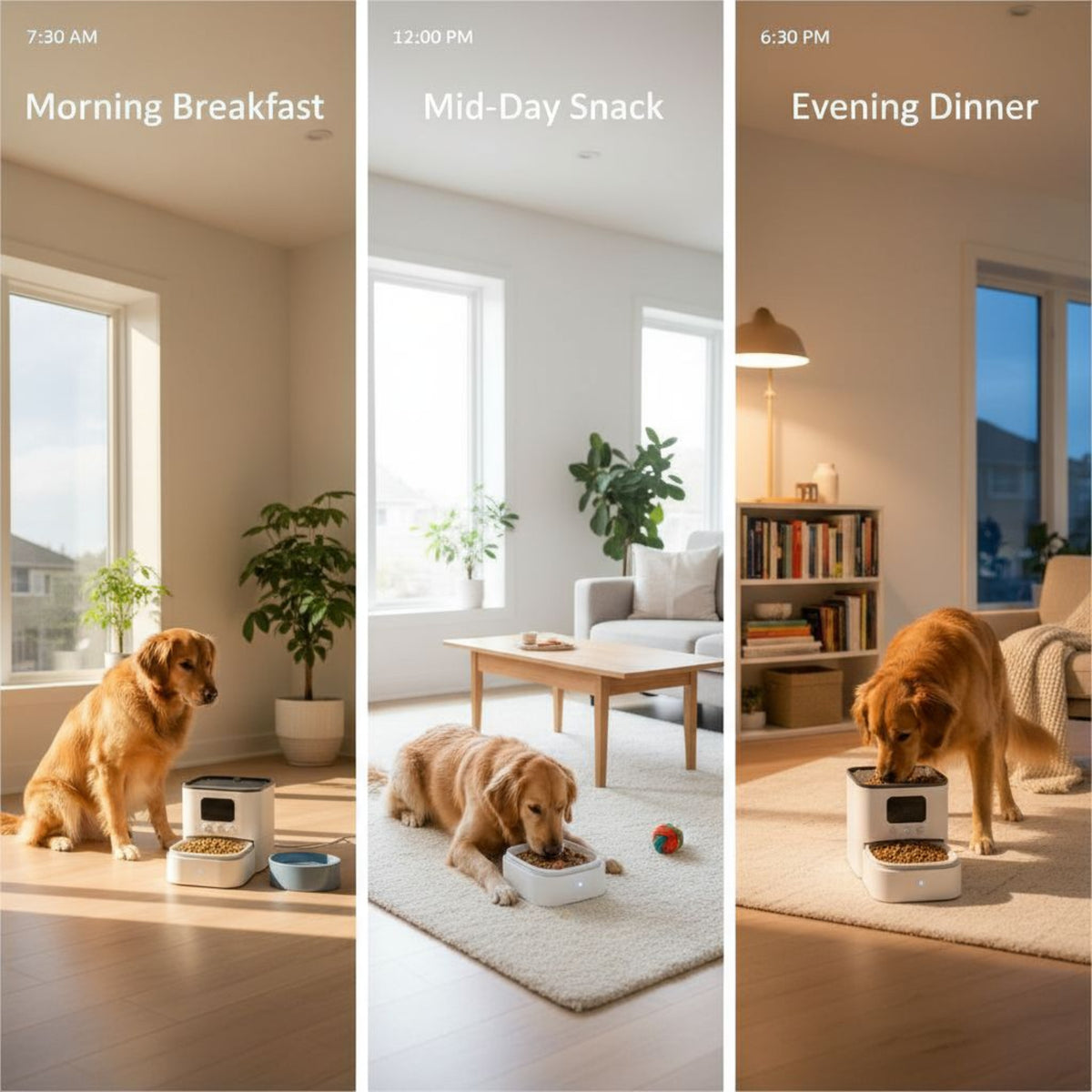 Smart Wi-Fi Automatic Pet Feeder with App Control