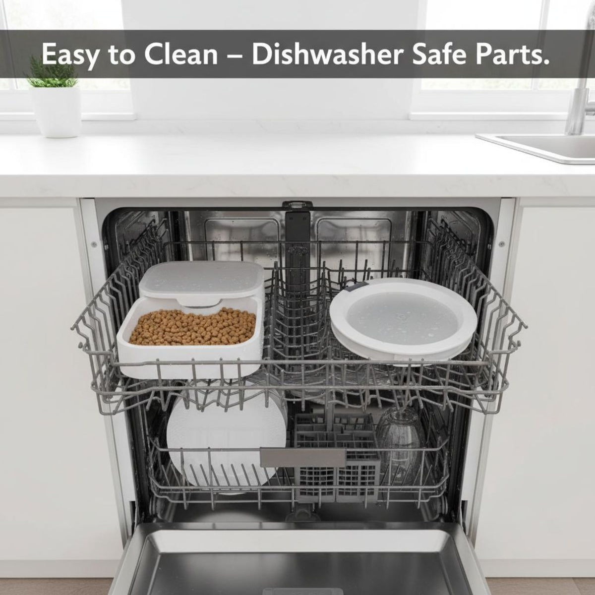 Smart Wi-Fi Automatic Pet Feeder with App Control