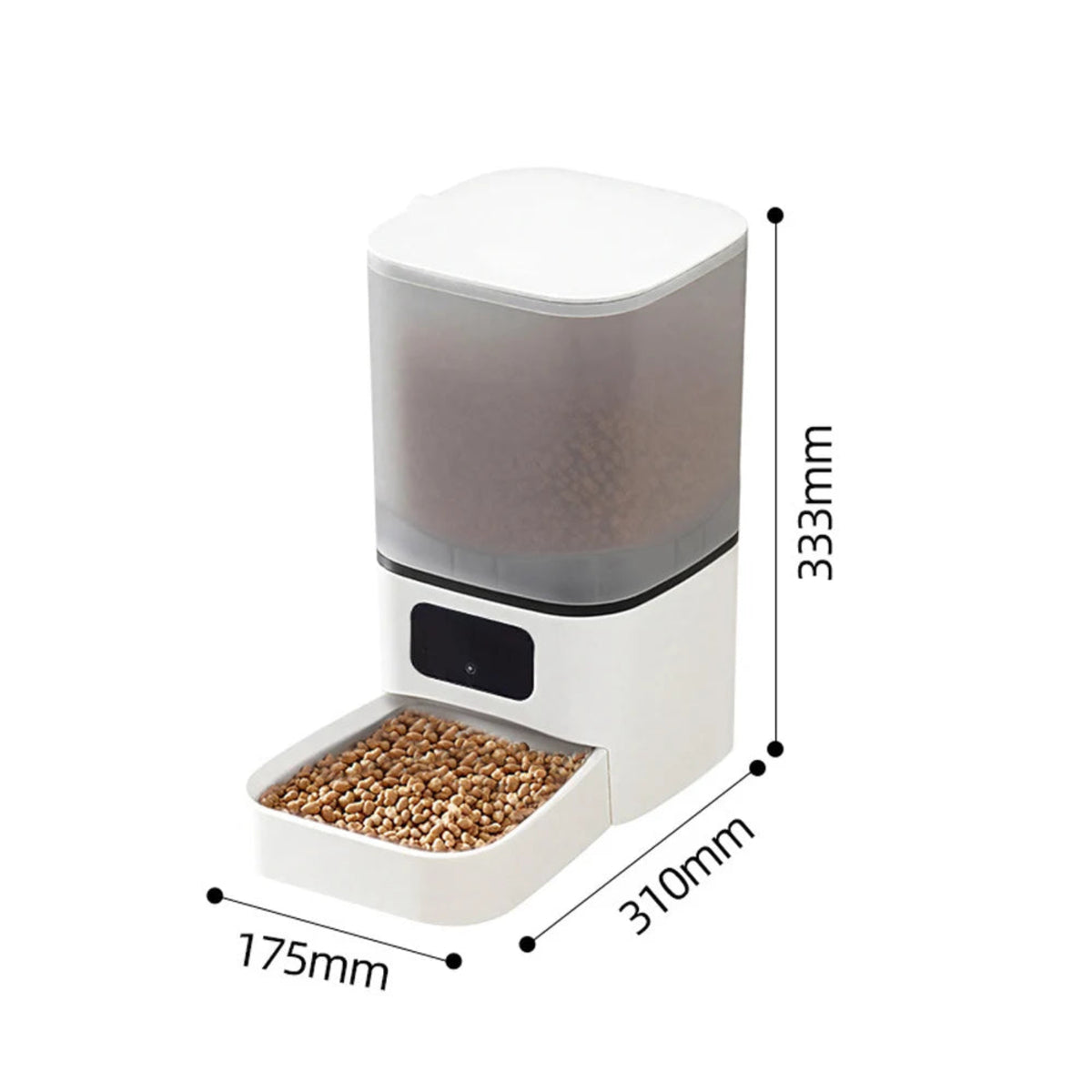Smart Wi-Fi Automatic Pet Feeder with App Control